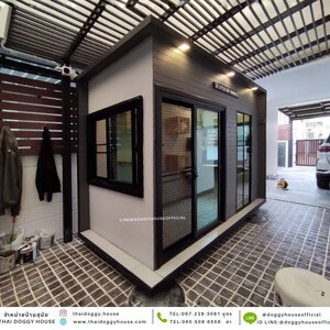 บ้านแมว รองรับการติดแอร์