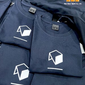 เสื้อยืดเปล่า YUEDPAO มาสกรีน DTF DFT ก็สามารถทำได้ ขั้นต่ำ 10 ตัว