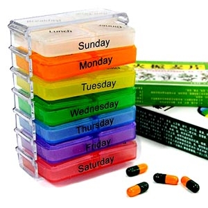 กล่องยา,กล่องใส่ยา,ตลับใส่ยาพกพา,กล่องใส่ยา 7 วัน,สินค้าพรีเมี่ยม,กล่องรีเทนเนอร์