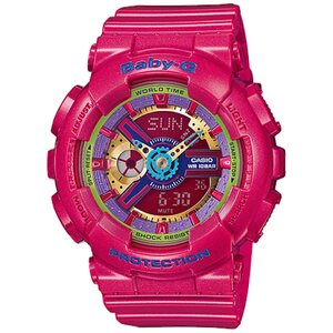CASIO BABY-G นาฬิกาข้อมือ นาฬิกากันน้ำ นาฬิกาของแท้ ประกันศูนย์ CMG 1 ปี รุ่น BA-112-4A