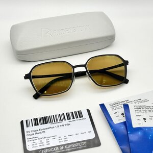 Rodenstock eyewear X Essilor Eyezen plus Transitions 8 Amber brown