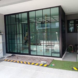 กั้นห้องกระจก โทร : 099-7800460 ช่างกระจก-อลูมิเนียม บานเลื่อนประตู หน้าต่าง บานเลื่อน บานสวิง