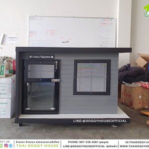 บ้านหมา แบบบ้าน BOX STYLE