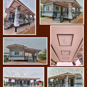 บ้านโมเดิล โทร 080-1979458 ออกแบบและติดตั้บ้านทรงโมเดิลบ้านโมเดิล บ้านทรงไทย ทรงนอร์ดิก