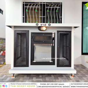 บ้านหมา รุ่นนิยม แบบบ้าน Box style