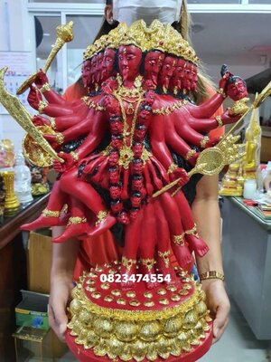 พระเเม่กาลี องค์ใหญ่ สูง25นิ้ว