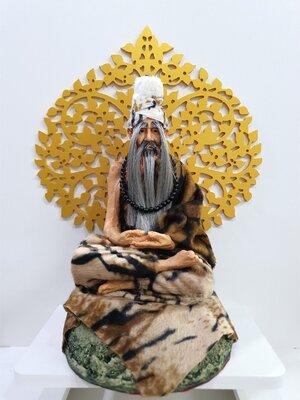 ฤาษีนารอด กว้าง7นิ้ว สูง12นิ้ว ปู่นารอด