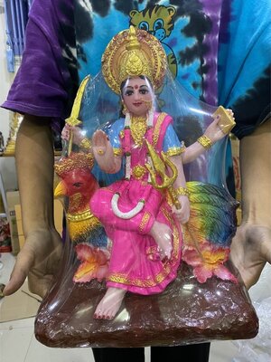 พระเเม่อุมา พระเเม่พหุชระมาตากี องค์ขนาดใหญ่