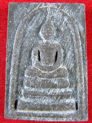 พระสมเด็จดำ(4) พ่อท่านฉิ้น โชติโก วัดเมืองยะลา รุ่นเสาร์ 5 เนื้อว่าน ปี 2543