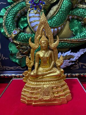 พระพุทธชินราช ฐานกว้าง5นิ้ว สูง 8 นิ้ว