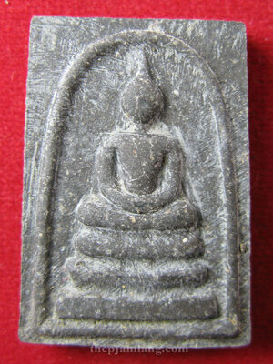 พระสมเด็จดำ(10) พ่อท่านฉิ้น โชติโก วัดเมืองยะลา รุ่นเสาร์ 5 เนื้อว่าน ปี 2543