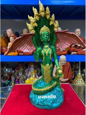 พระเเม่มาริษา เทวีอิตถีเทพ สูง14นิ้ว