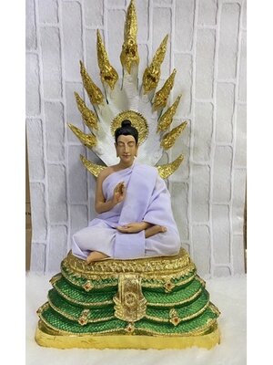 ฐานนาคปรก ฐานพระ พระพุทธเจ้า สูง27นิ้ว ฐานกว้าง14นิ้ว