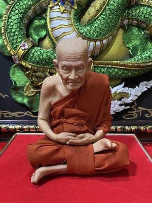 หุ่นขี้ผึ้ง หลวงปู่ทวด หน้าตัก5นิ้ว