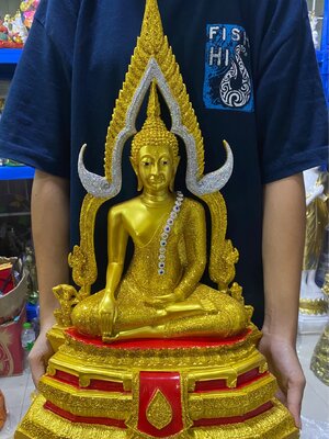 พระพุทธชินราช กว้าง15นิ้ว สูง24นิ้ว