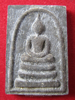 พระสมเด็จดำ(7) พ่อท่านฉิ้น โชติโก วัดเมืองยะลา รุ่นเสาร์ 5 เนื้อว่าน ปี 2543