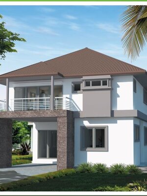 แบบบ้านสองชั้น ศรนารายณ์