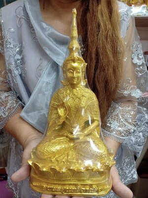 พระสุนทรีนารี เทพนารีเเห่งปัญญา กว้าง6นิ้ว สูง 13นิ้ว