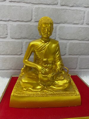 พระสิวลี องค์นั่ง กว้าง6นิ้ว สูง8นิ้ว