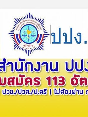 สำนักงานป้องกันและปราบปรามการฟอกเงิน (ปปง.) เปิดรับสมัครสอบเป็นลูกจ้างชั่วคราว จำนวน 133 อัตรา รับสมัครด้วยตนเอง ตั้งแต่วันที่ 3 - 11 กันยายน 2563