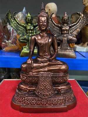 พระปางสะดุ้งมาร พระสะดุ้งมาร กว้าง7นิ้ว สูง 10นิ้วครึ่ง