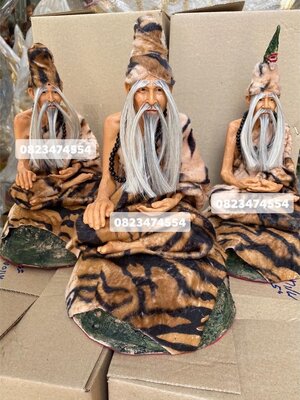 ปู่ฤาษี พ่อเเก่ ฤาษีนารอด ฤาษีตาไฟ ฤาษีนาคราช หุ่นขี้ผึ้ง