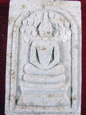 พระสมเด็จพิมพ์ปรกโพธิ์(4) วัดนครชื่นชุ่ม นครปฐม รุ่นฉลองศาลาการเปรียญ ปี 2537