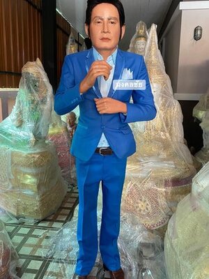 ปั้นบรรพุบุรุษ หุ่นขี้ผึ้ง ขนาดเท่าองค์จริง