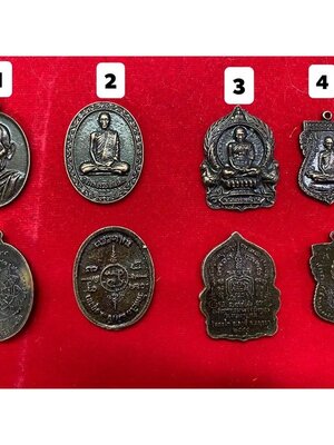 พระเเจก เหรียญหลวงพ่อรวย ถุงละ500฿ 1ถุงมี100องค์