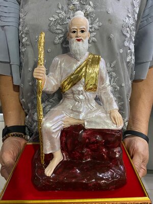 ปู่โสมเฝ้าทรัพย์ กว้าง7นิ้ว สูง 13นิ้ว