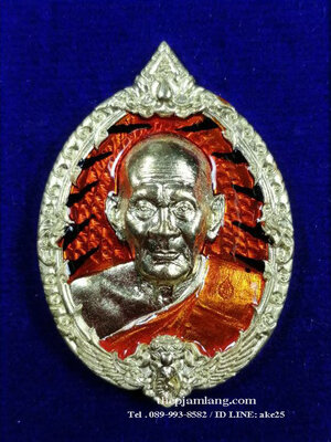 เหรียญเปิดโลก ลาภผลพูนทวี หลวงปู่ดู่ วัดสะแก อยุธยา เนื้อทองทิพย์ ลงยา ลายเสือ ปี 2562