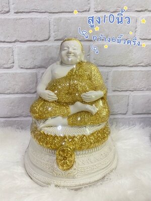 พระสังกัจจายน์ สูง10นิ้ว ปิดทองเค