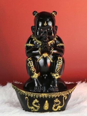 กวักทรัพย์ เรียกทรัพย์ สูง9นิ้ว