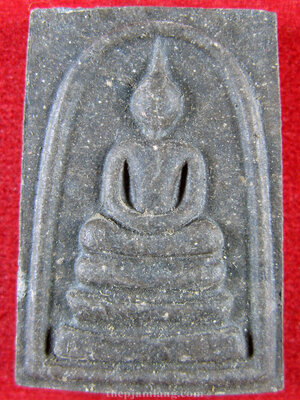 พระสมเด็จดำ(5) พ่อท่านฉิ้น โชติโก วัดเมืองยะลา รุ่นเสาร์ 5 เนื้อว่าน ปี 2543