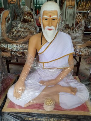 บรมครู หมอชีวกโกมารภัจจ์ ปู่ชีวก หน้าตัก 30 นิ้ว