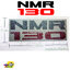 สติ๊กเกอร์ตัวหนังสือติดแผงหน้ารถ/ข้างประตู NMR130 ราคาต่อแผ่น