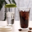 แก้ว2ชั้น,แก้วทนร้อน,แก้ว,แก้วสองชั้น350ml,แก้วฝาปิดซิลิโคน