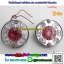 ไฟสต๊อปแลมป์(stop lamp) LED หลังเรียบ ดวงเดี่ยว3นิ้ว ไฟราวข้าง 24v
