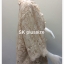 เสื้อลูกไม้ สีครีม ติดกระดุมหน้า รอบอก 52 นิ้ว