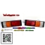 ไฟท้ายอีซูซุ250 บอดี้พลาสติก 12v ขายเป็นคู่ ซ้าย+ขวา