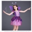 ชุดนางฟ้า ชุดนางฟ้าเด็ก พร้อมปีก คาดผม คฑา สีม่วงสวยมากๆ ไซส์ 100 110 120 130