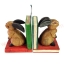 ฉากกั้นหนังสือ (Wooden bookmark)