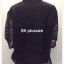 เสื้อเชิ้ตลูกไม้ สีดำ แขน 3 ส่วน รอบอก 52 นิ้ว