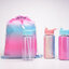 กระบอกน้ำพลาสติก,กระบอกน้ำพลาสติก1,100ml+กระเป๋าเป้หูรูด