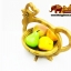 ตะกร้าใส่ผลไม้พับเก็บได้ ( รูปไก่ )