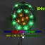 ไฟกิ๊กก๊อก ดวงใหญ่ 4.5 นิ้ว LED 2หน้า มีหมวก 2ด้าน 24v ดวงใหญ่ 4.5 นิ้ว