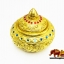 ผ้าอบเดินเส้น 5 นิ้ว ( สีทอง )