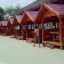 ( รหัส.C4-S ) ศาลา ไม้สะเดา ชิงช้า สีโอ๊คแดง คาตาล ทรงอโยธยา / ขนาด 2.00x3.20x3.00 เมตร