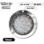 ไฟท้าย รุ่น Slim 4นิ้ว ไฟรถบรรทุก ขอบดวงไฟแสตนเลส 304 รองรับไฟ 12- 24V