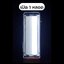 ไฟฉายพกพา LED แสงสีขาว ชาร์จแบตได้ สว่างมาก แบบพกพา มีหูหิ้ว โคมไฟแคมป์ปิ้ง เดินป่า นอนนา ฉุกเฉิน Flashlight KM-7709